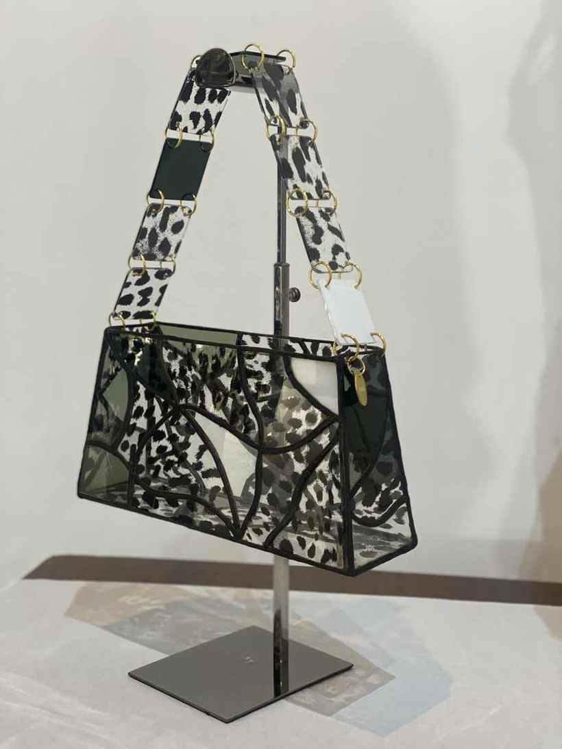 Leopard Bag alternate three-quarter view