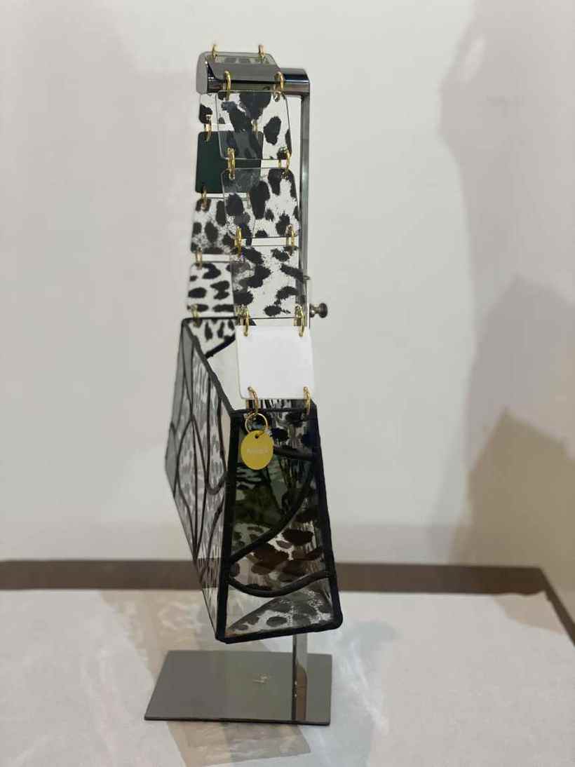 Leopard Bag side view